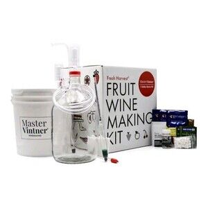 Master Vintner Fresh Harvest One Gallon Small Batch Fruit Wine Making Kit